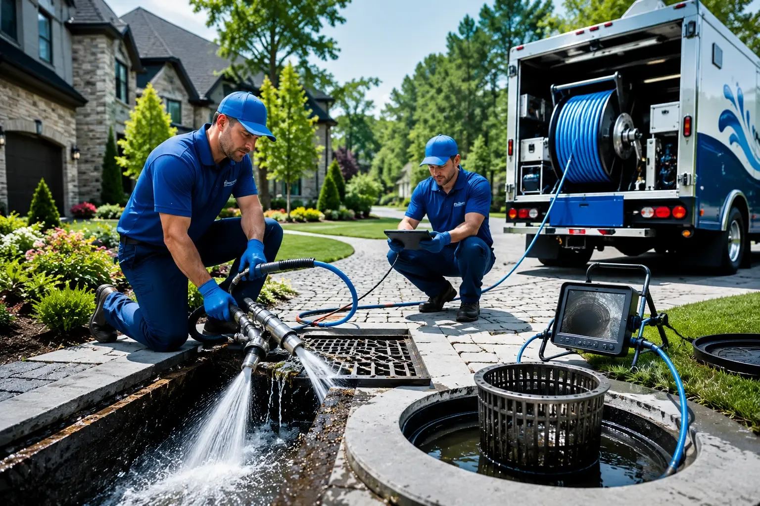 Local outdoor drain cleaning professionals in Geneseo, KS