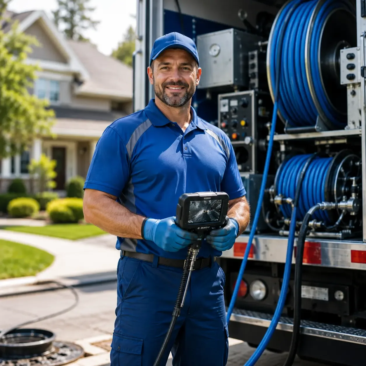 Local outdoor drain cleaning specialists in Geneseo, KS